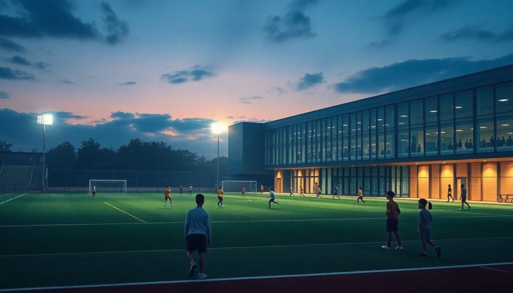 Новости спортивных академий: развитие инфраструктуры и новые программы подготовки юниоров - иллюстрация