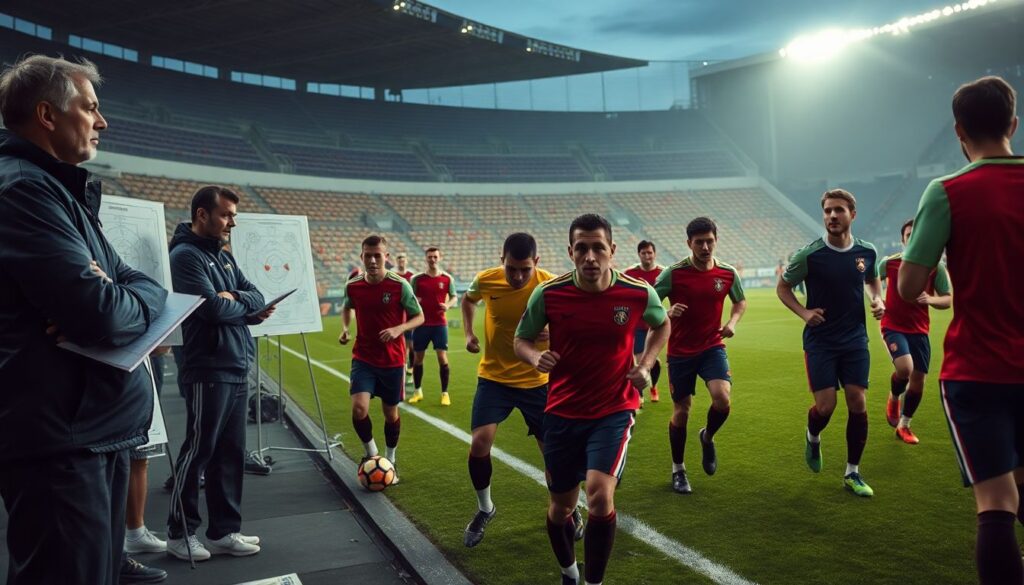 Аналитика матчей: влияние тренировочного процесса на результаты в важных матчах - иллюстрация