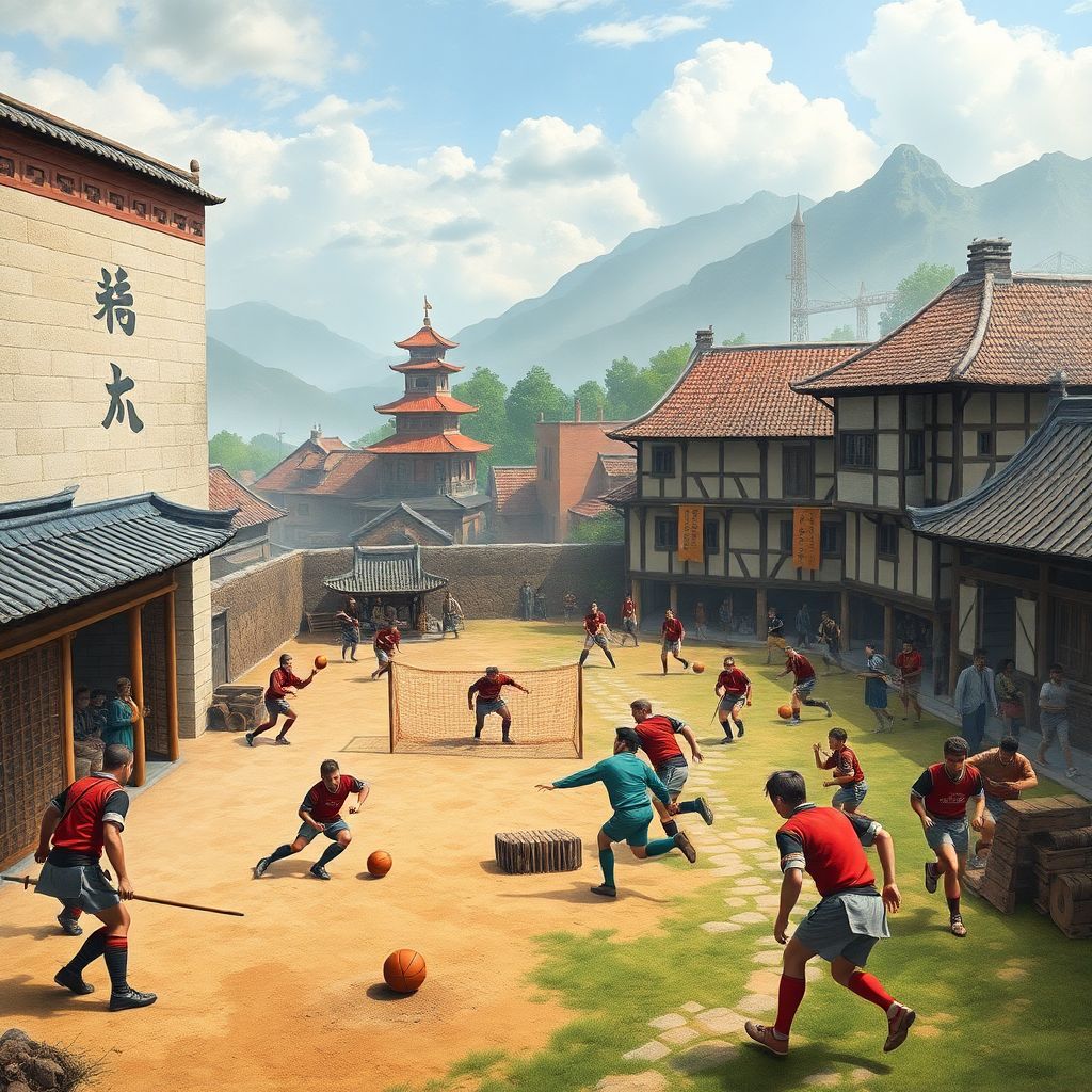 Исторические очерки: ранняя история футбола в разных странах мира