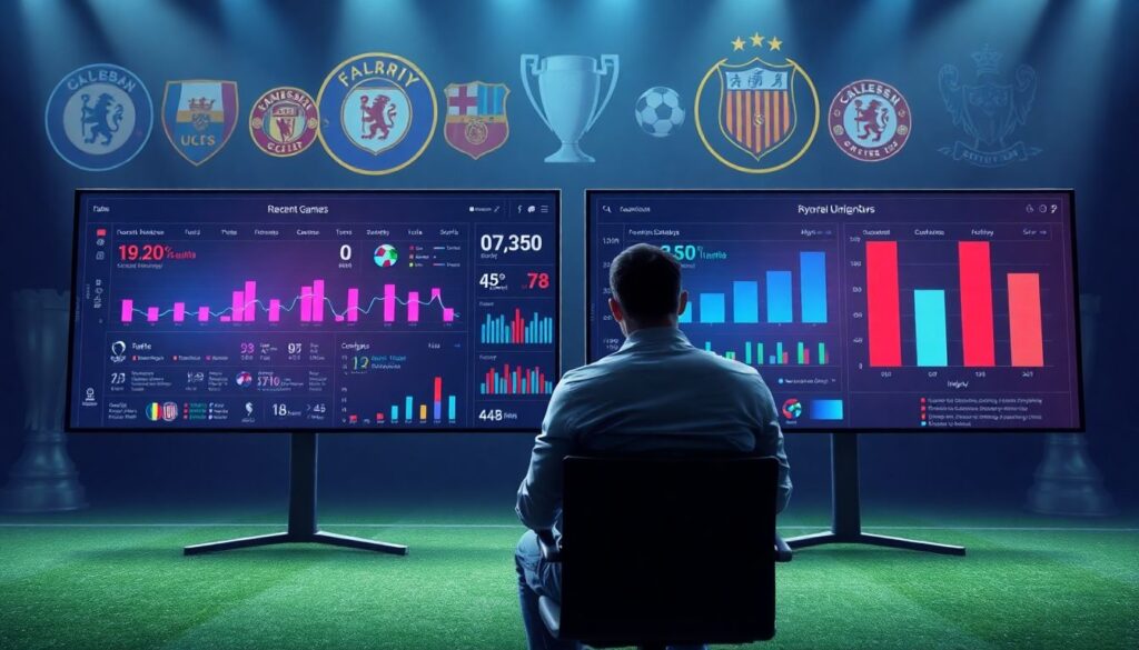 Аналитика матчей: прогнозирование результатов по последним матчам - иллюстрация