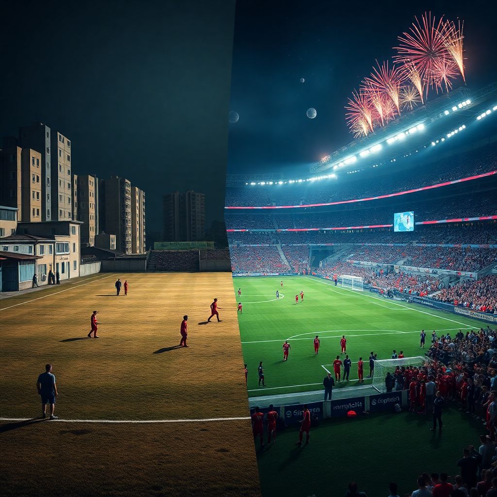 Исторические очерки эпох футбольного шоу и зрелищности: как менялась игра