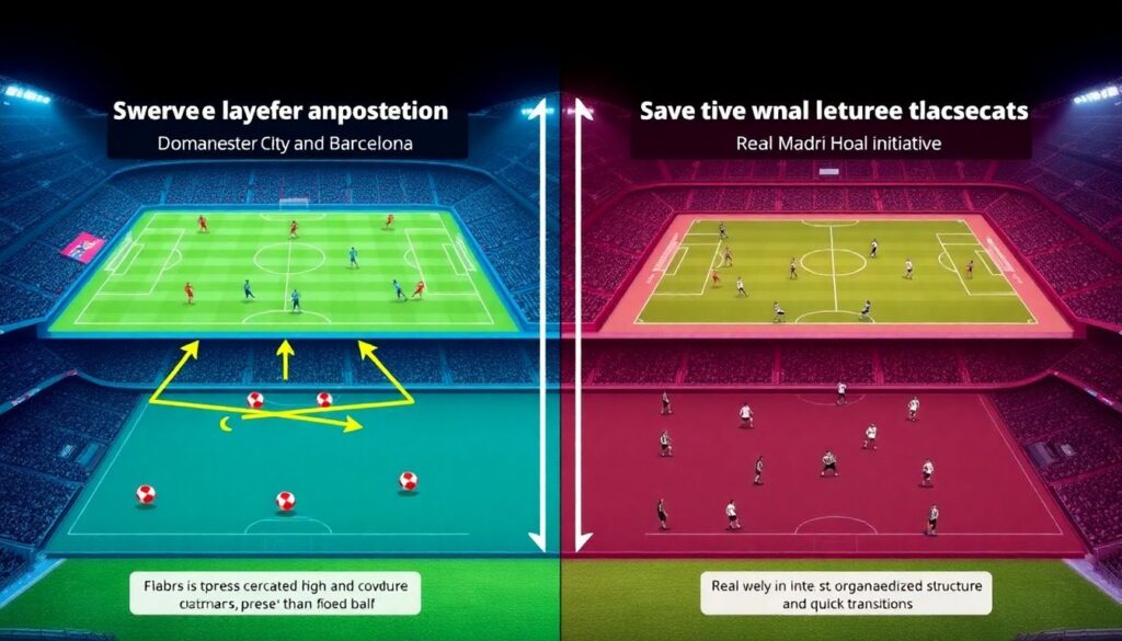 Аналитика матчей: сравнение стратегий владения мячом между клубами - иллюстрация