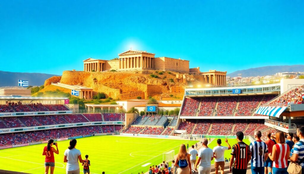 Исторические очерки: афины и старые стадионы как артефакты футбола - иллюстрация