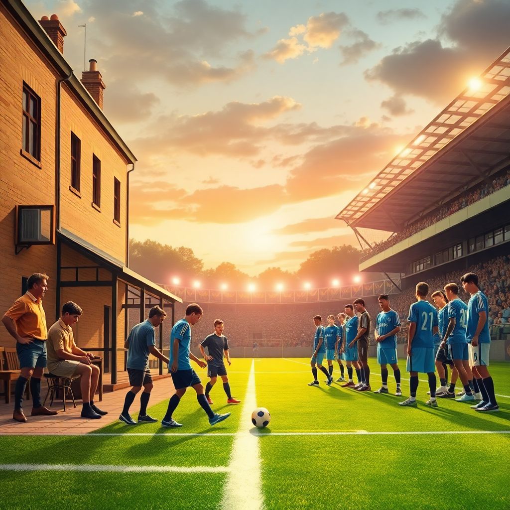 История футбола и роль ветеранов в наставничестве молодых игроков