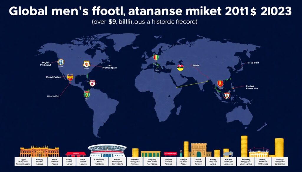 Трансферы: миграция игроков между лигами и континентами - иллюстрация
