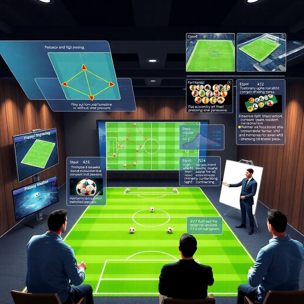Аналитика матчей: как прессинг влияет на качество передач в футболе