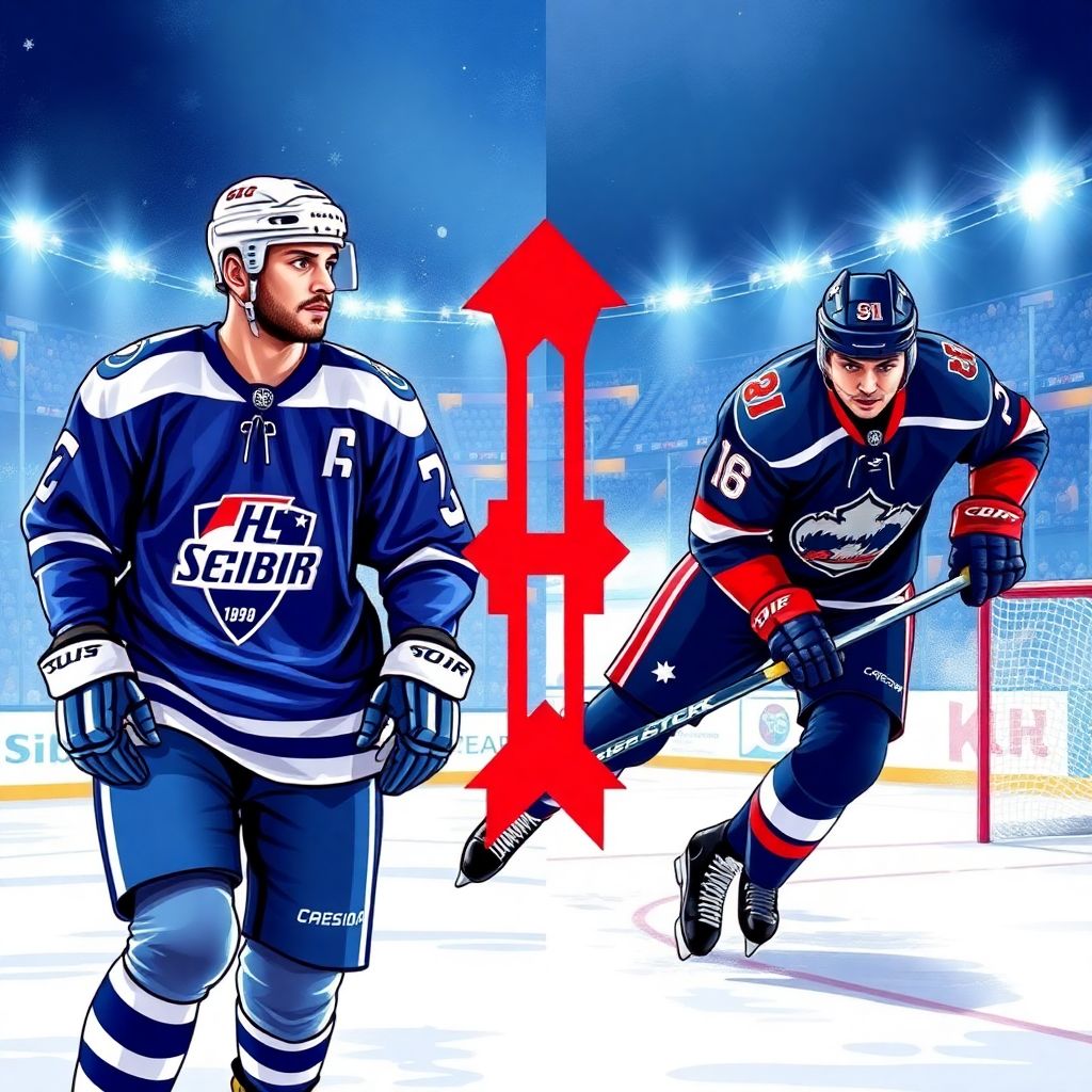 СКА и «Сибирь» обменялись форвардами Локтионовым и Уилсоном в КХЛ