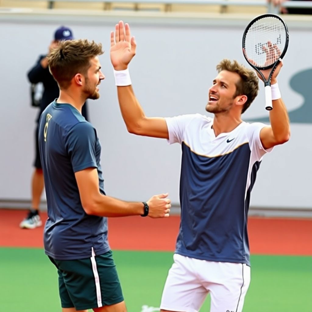 Медведев вышел в финал турнира Atp 500 в Дубае и ждёт дерби с Рублёвым