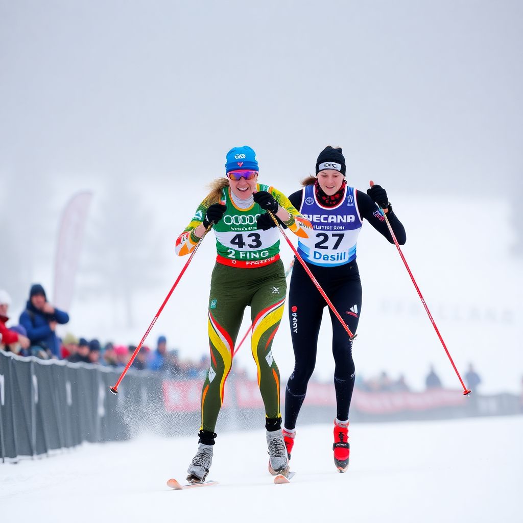 Дарья Непряева выбывает в четвертьфинале спринта Кубка мира в Фалуне