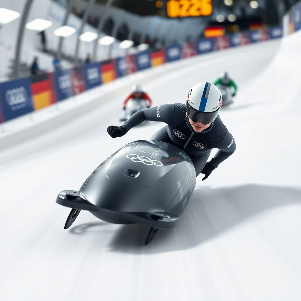 Дарья Олесик показывает 13‑й результат в первом заезде на Олимпиаде‑2026