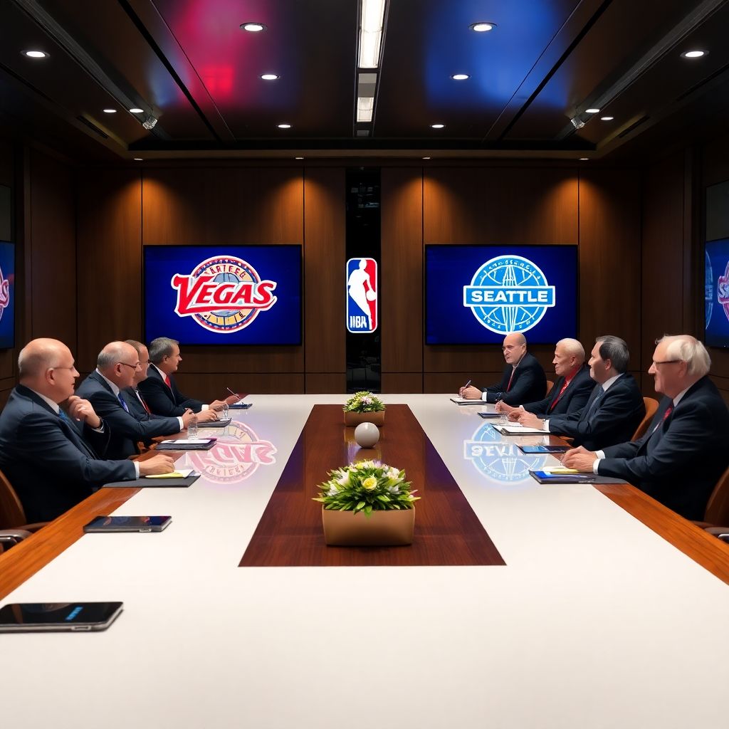 НБА готовит расширение лиги: голосование за Лас‑Вегас и Сиэтл