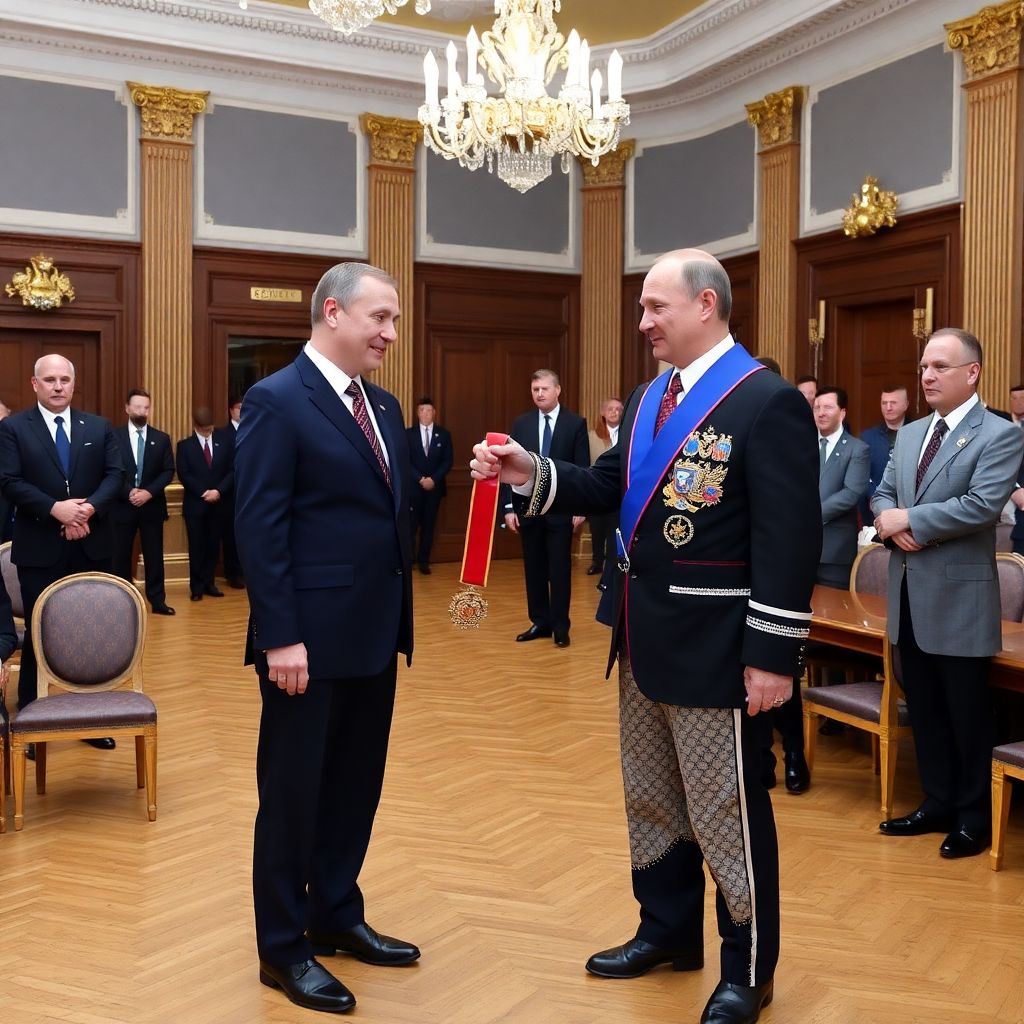 Путин наградил Павла Буре орденом «За заслуги перед Отечеством» Iii степени